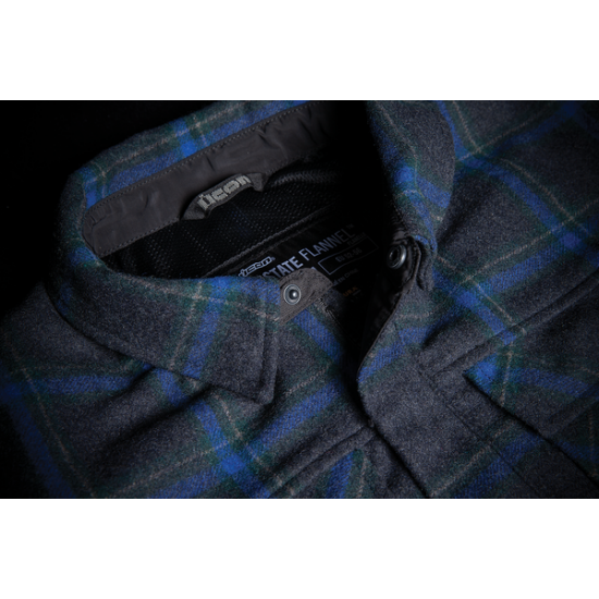 Upstate Riding Flannel Shirt FLANNEL UPSTATERIDE BL 2X Upstate Riding Flannel Shirt FLANNEL UPSTATERIDE BL 2X