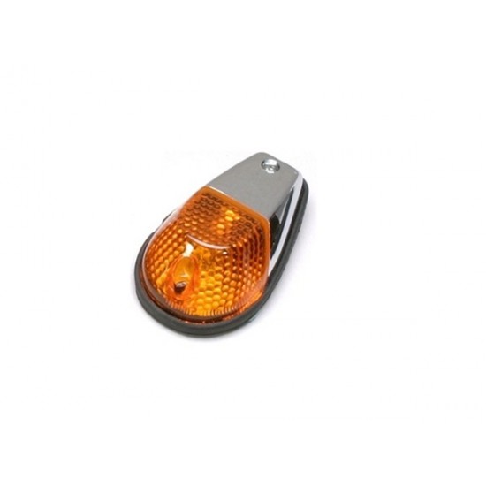 Flush Mount Marker Lights MRKR FLSHMNT S/F CHR/AMB