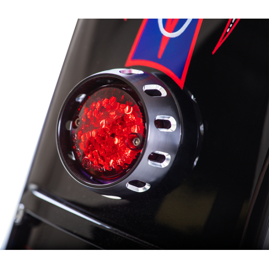 Custom Bobber LED-Rücklicht und Kennzeichenhalter TAILLIGHT LP BLK BOB