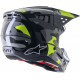 Supertech M5 Rover MX Helm HELMET SM5 ROV2 GY/YLW XS