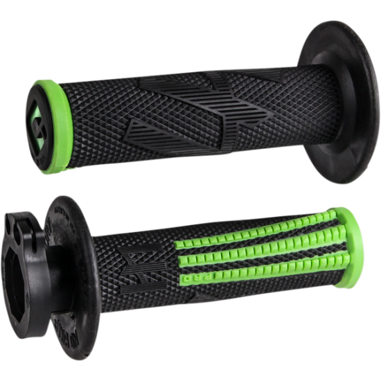 Emig Pro V2 Lock-On-Griffe GRIP EMIG PRO V2 BLK/GRN