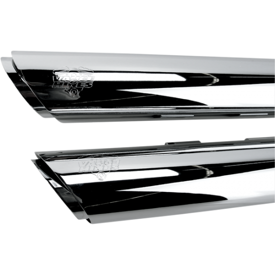 3" Round Twin Slash Slip-On Mufflers MUFFLER TW-SLS CH 07-17FB 3" Round Twin Slash Slip-On Mufflers MUFFLER TW-SLS CH 07-17FB