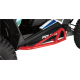 RZR Nerf Bars NERFBARS RZR 2SEATER RED