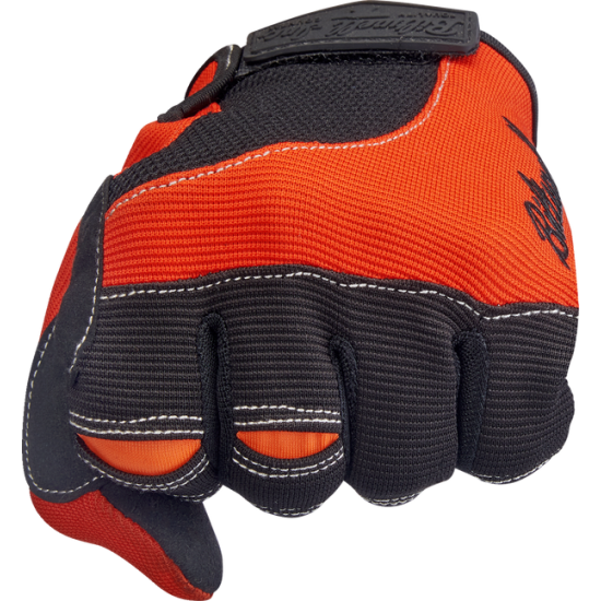 Moto Gloves GLOVES MOTO ORG/BLK XXL