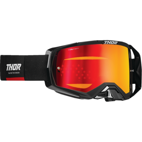 Activate Motorradbrille GOGGLE ACTIVATE BK/RED