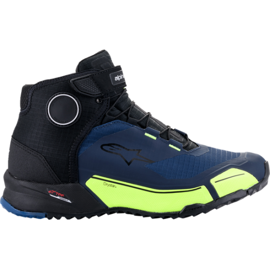 CR-X Drystar® Motorradschuhe SHOE CR-X DS BK/BL/YL 8.5