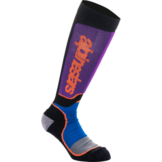 MX Plus Socken SOCK MX PLUS BLK/PUR/BL M