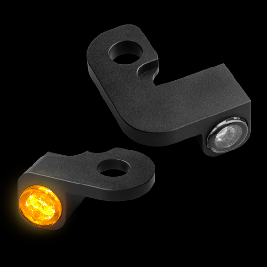 NANO Series Lenker-Blinker NANO FL/FX 90-14 BLK DRL