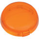 Replacement Lens for Deuce-Style Turn Signals AMBER LENS DEUCE