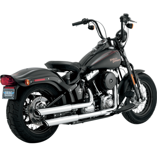 3" Round Twin Slash Slip-On Mufflers MUFFLER TW-SLS CH 7-17DLX 3" Round Twin Slash Slip-On Mufflers MUFFLER TW-SLS CH 7-17DLX