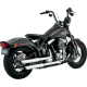 3" Round Twin Slash Slip-On Mufflers MUFFLER TW-SLS CH 7-17DLX 3" Round Twin Slash Slip-On Mufflers MUFFLER TW-SLS CH 7-17DLX