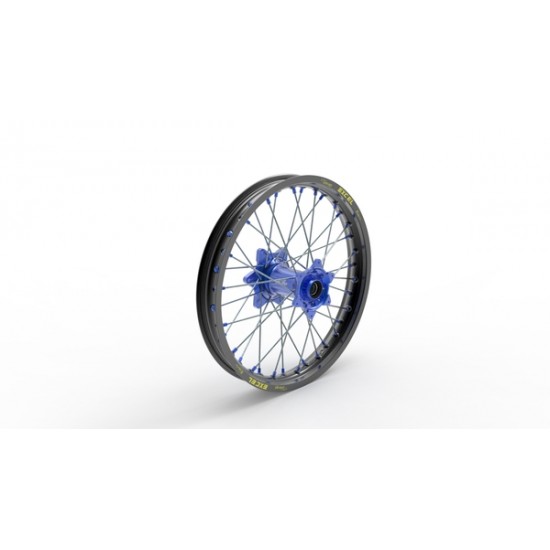 Elite MX-EN Wheel, silver spokes WHEEL ELITE 18X2.15 BL