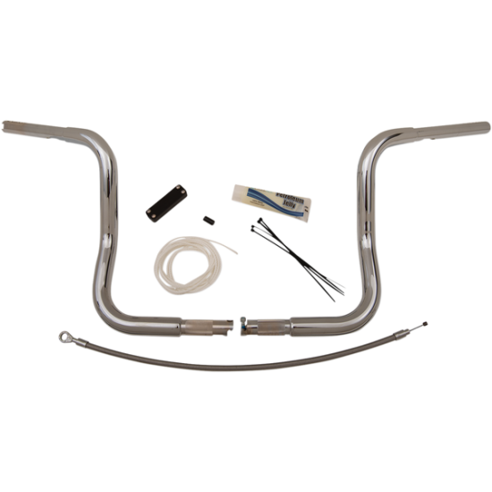 Kit mit 1-1/4" EZ Install Lenker mit runden oberen Biegungen HANDLEBAR 12 CH RT8-13FL