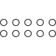 Cylinder Base and Dowel Case O-Ring CASE DOWEL ORING 99-17TC