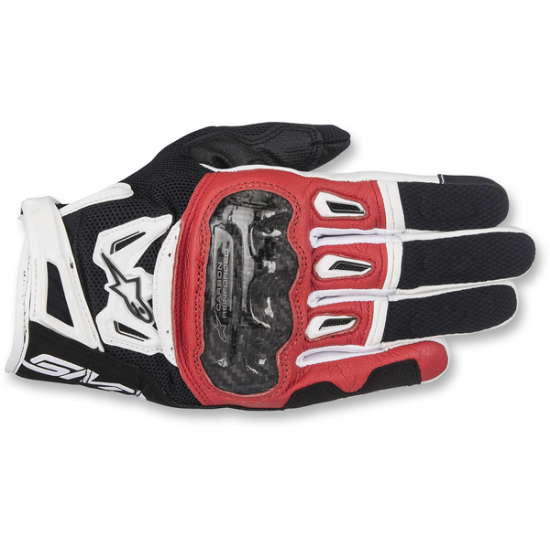 SMX-2 Air Carbon V2 Leather Gloves GLOVE SMX-2 AC B/R/W XL V2