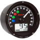 Digital Speedometer/Tachometer D75 TACHOMTR BK 0-140 KMH