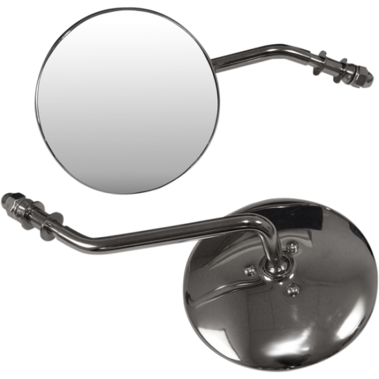Verchromte Universal-Spiegel aus Stahl MIRROR 4 SMOOTH CHR PR