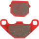 Organic Base "FA" Brake Pads BRAKE PAD CARBON TT DIRT