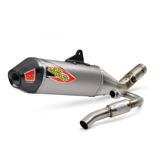 Ti-6 Pro, Ti-6 und T-6 Auspuffanlage EXHAUST T6 SS/TI/CFCAP 250