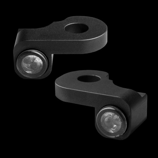 NANO Series Handlebar Turn Signals NANO CVO 02-20 BLK