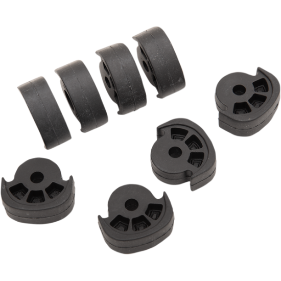 Soft-Ride Replacement Rubber FOOTPEGS,LRG RUBBERS ONLY