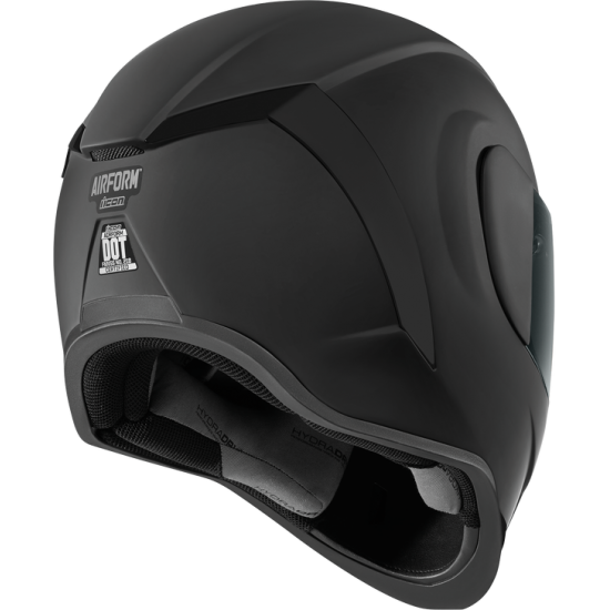 Airform™ Dark Helm HLMT AFRM DARK RUB BK XS