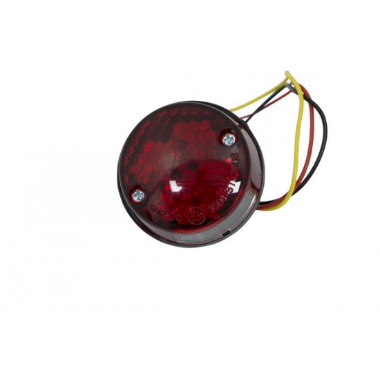 LED Taillight with License Plate Light TAILLIGHT E-MARK RED