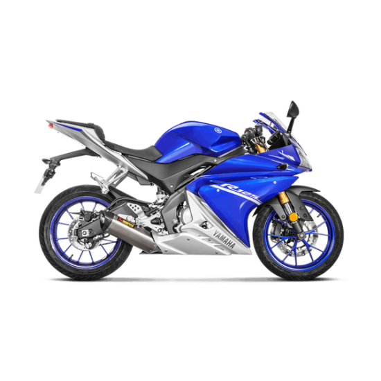 Racing-Line Komplette Auspuffanlage, Straße EXHST RAC TI/CF YZF-R125 17