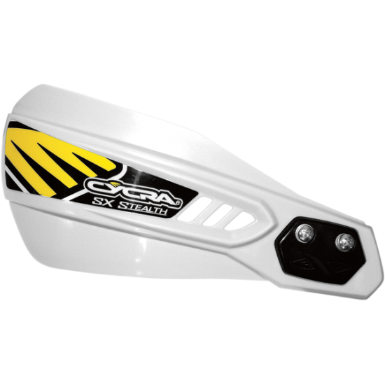 Stealth Alloy Racer Pack GUARD,HAND STEALTH WHITE