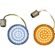 Genesis® 4 Gelbe/Weiße LED Blinkereinsätze INSERT LED TSIGNL AMB/WHT