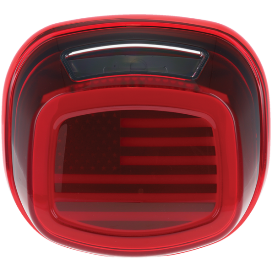 Tracer US Flag LED Taillights T-LGHT TRACER US FLAG RED