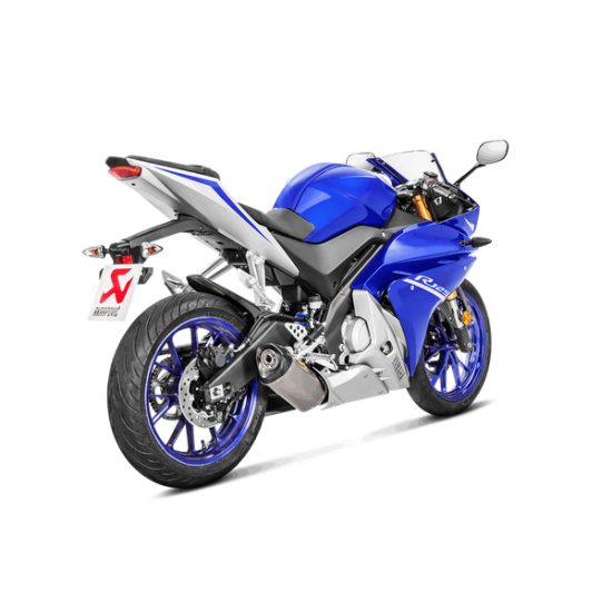 Racing Line Full Exhaust System Street EXHST RAC TI/CF YZF-R125 17