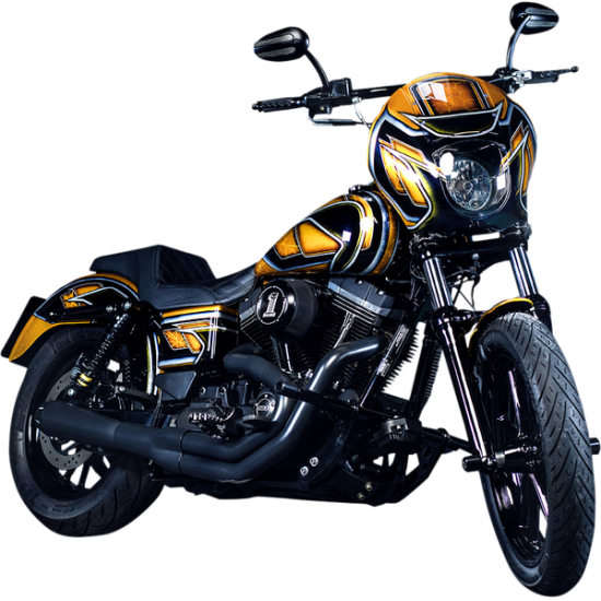 Motorrad Sturzbügel CRASHBAR CLUB STYLE DYNA BLACK