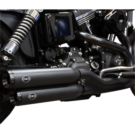 Grand National Slip-On Mufflers MUFFLERS BK GN 08-FXDF