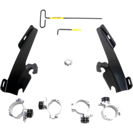 Batwing Fairing Trigger-Lock Mounting Kit MNT KIT BW XL BLK