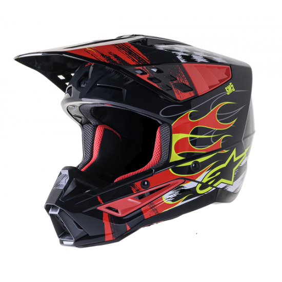 Supertech M5 Rash Helmet HELMET SM5 RASH RED/G L