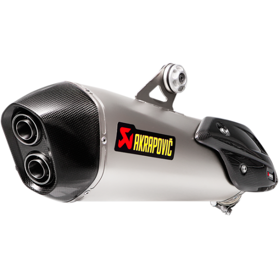 Titan Slip-On Serie Roller-Schalldämpfer MUFFLER TI/CF C650 SPORT 16-17