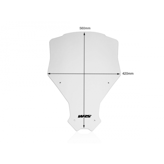 Verkleidungsscheibe WSCRN CAPO CRF1100L CLEAR