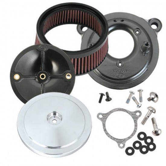 Super Stock™ Stealth Air Cleaner Kit AIRCLEANER TBW STOCK BORE