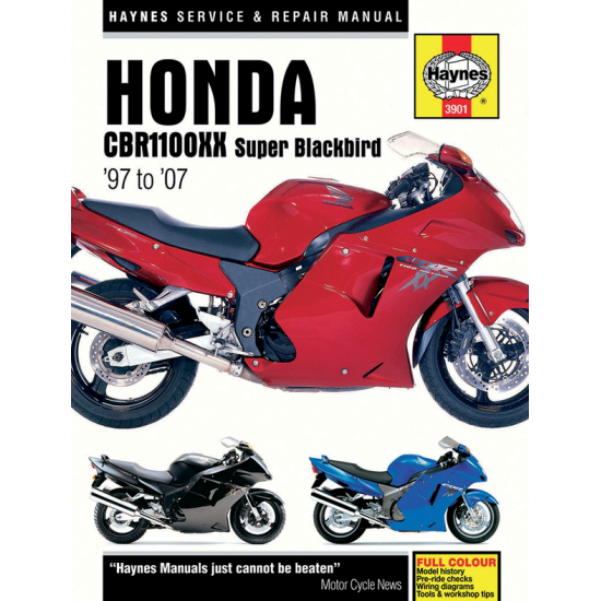 Motorcycle Repair Manual MANUAL HON CBR XX