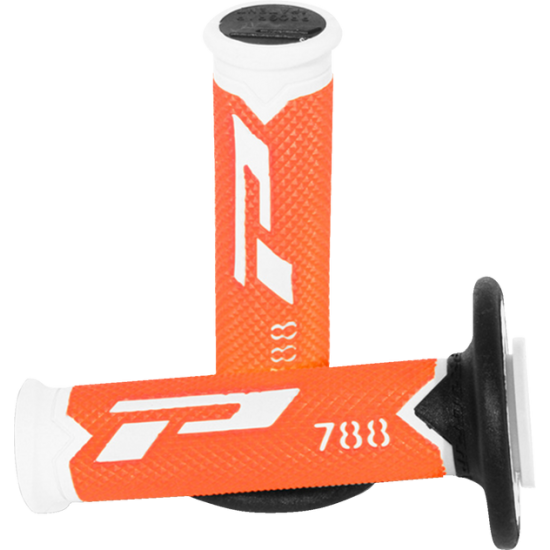 Cross Triple Density 788 Grips GRIPS788 WHITE/FLO ORANGE/BLK