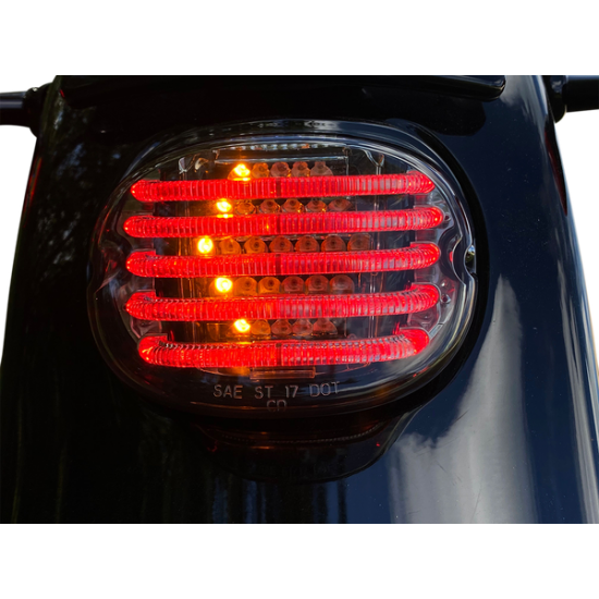 ProBEAM® Integrated Low Profile LED Taillights with Auxiliary Turn Signals TAILLIGHT W/TS TPWDW SMK