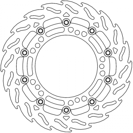 Flame Series Race Bremsscheibe BRAKE DISC FLAME RACING FT R