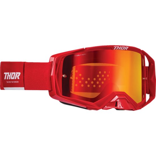 Activate Motorradbrille GOGGLE ACTIVATE RD/WH