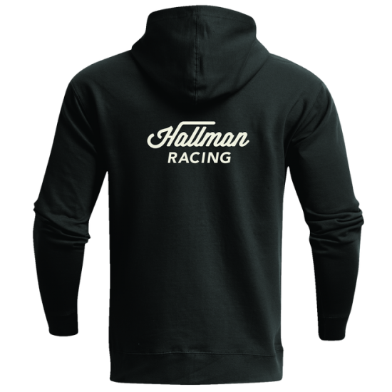 Hallman Heritage Zip-Up Sweatshirt FLEECE HALLMAN HERI BK SM