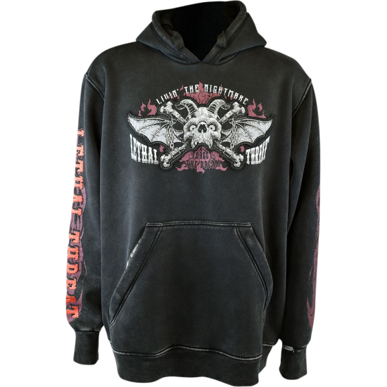 Livin' the Nightmare Hoodie HOODY LIVINNIGHTMRE BK 3X