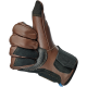 Belden Handschuhe GLOVE BELDEN CHOCOLATE XS