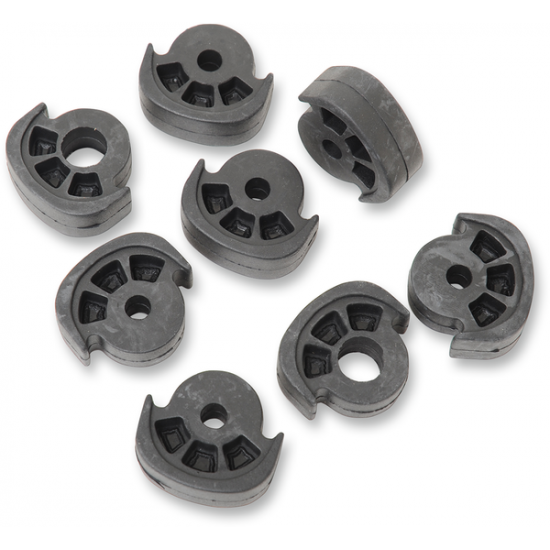 Soft-Ride Replacement Rubber FOOTPEGS,LRG RUBBERS ONLY