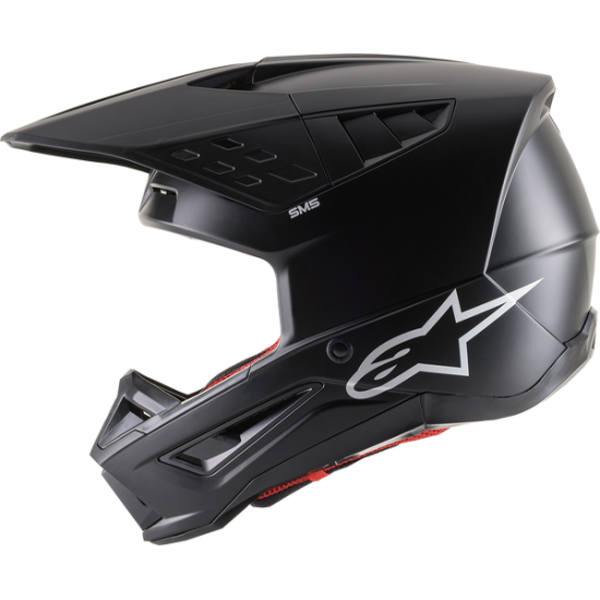 Supertech M5 Solid MX Helm HELMET SM5 SOLID BLACK S