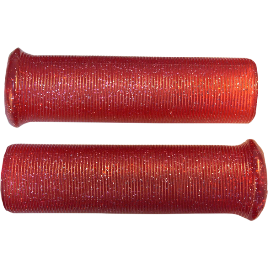 Star Fire Flake Grips GRIP RETRO METAL 1 RED